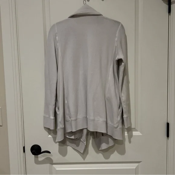 All Saints Gray Textured Cardigan - Picture 6 of 8